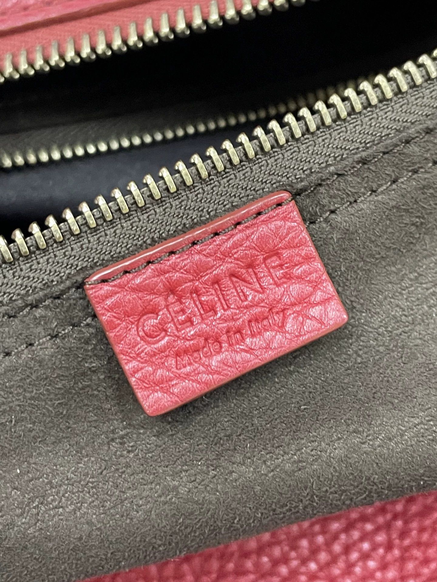 Celine Celine red smiley face handbag Size ONE SIZE - 5 Thumbnail