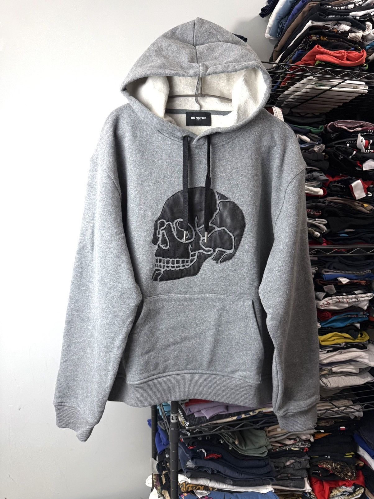 The Kooples The Kooples Paris Skull Hoodie Size US L / EU 52-54 / 3 - 1 Thumbnail