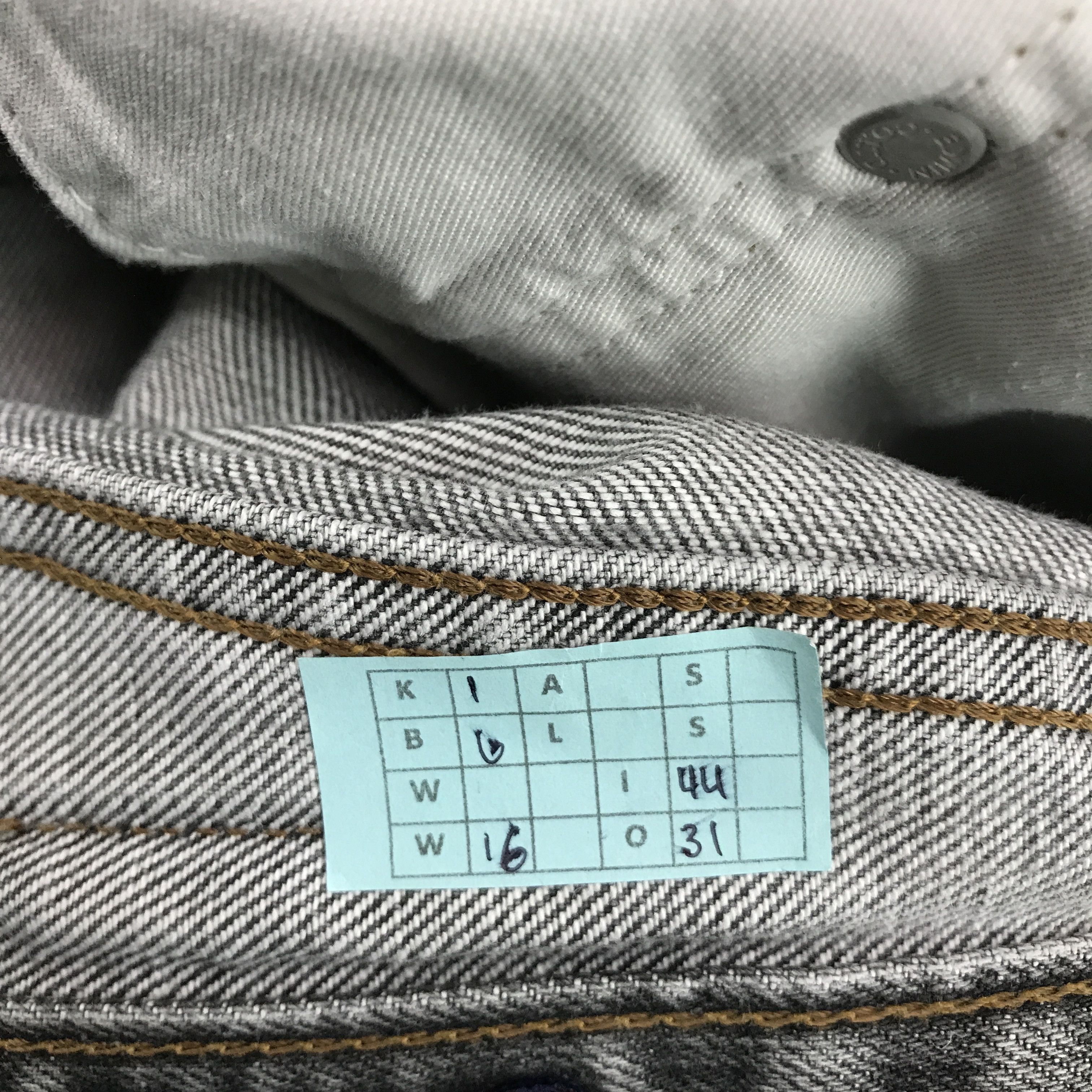 Edwin × Japanese Brand DISTRESSED EDWIN PUNK BLACK FADED DENIM PANTS Size US 32 / EU 48 - 9 Thumbnail