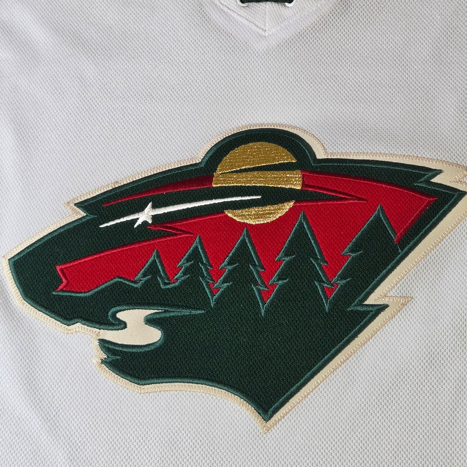 Adidas Adidas Minnesota Wild Climalite Jersey Size 46 Fight Strap Size US M / EU 48-50 / 2 - 11 Thumbnail