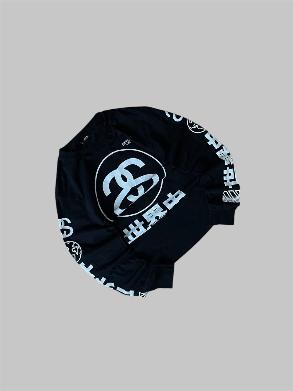 Stussy 00s Stussy Vintage Big Logo Streetwear Longsleeve Tee Size US S / EU 44-46 / 1 - 3 Thumbnail
