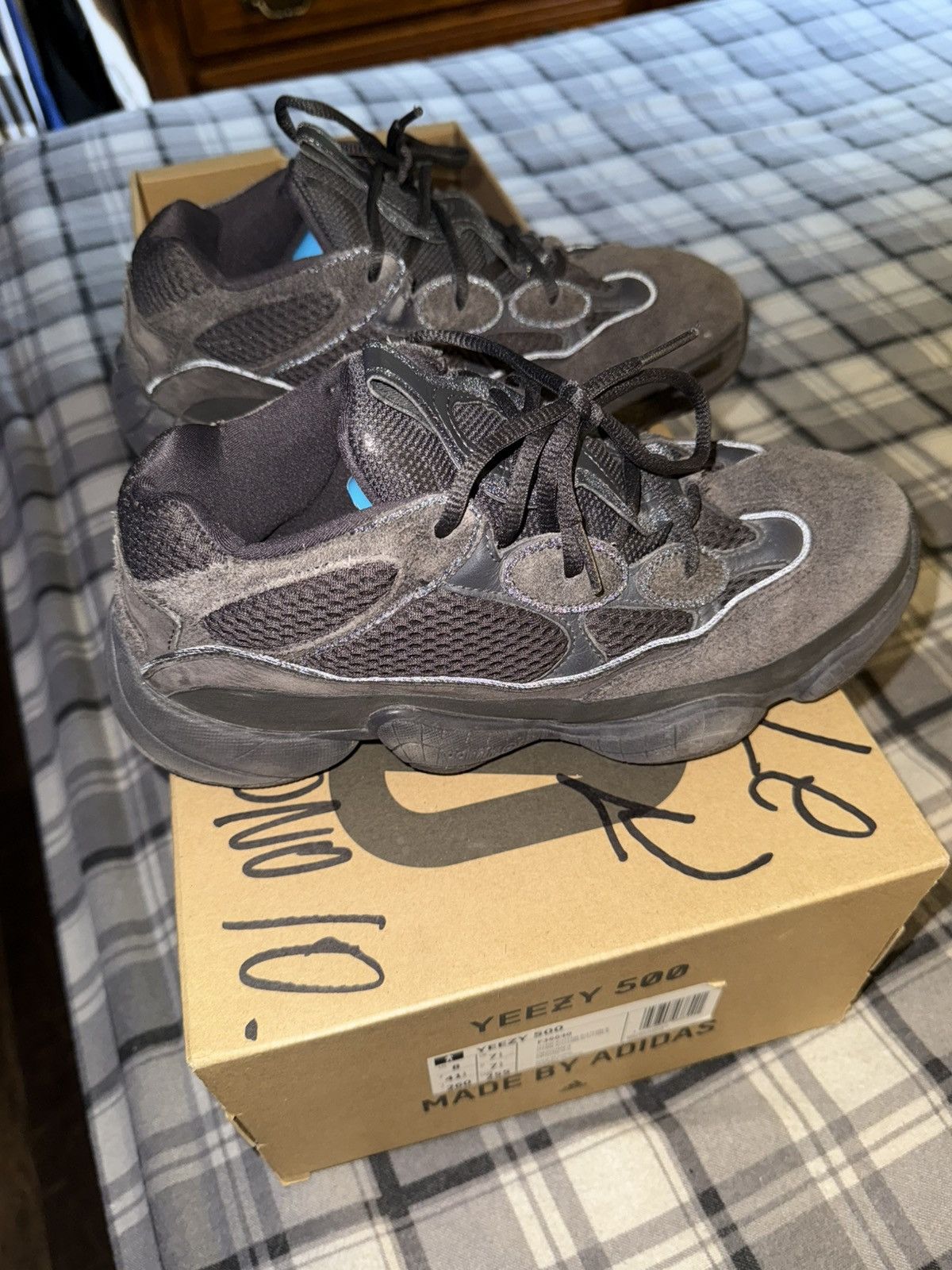 Yeezy Yeezy Boost 500 “Utility Black” Size US 8 / EU 41 - 5 Thumbnail