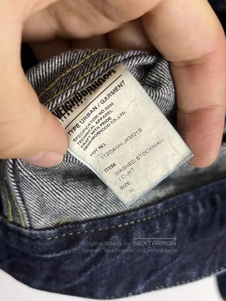 Neighborhood Neighborhood Denim Jacket Size US M / EU 48-50 / 2 - 7 Thumbnail