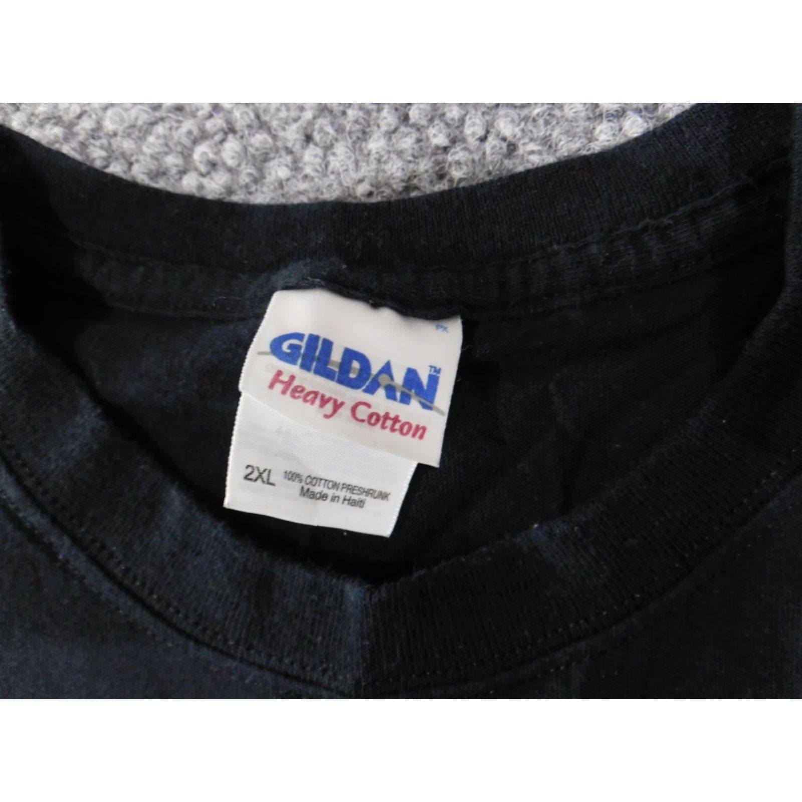 Gildan Gildan Peanuts Graphic Print T-Shirt Black 2XL Mens Biker 90s Retro Vintage Shirt Short Sleeve Crew Neck Size US XXL / EU 58 / 5 - 6 Thumbnail