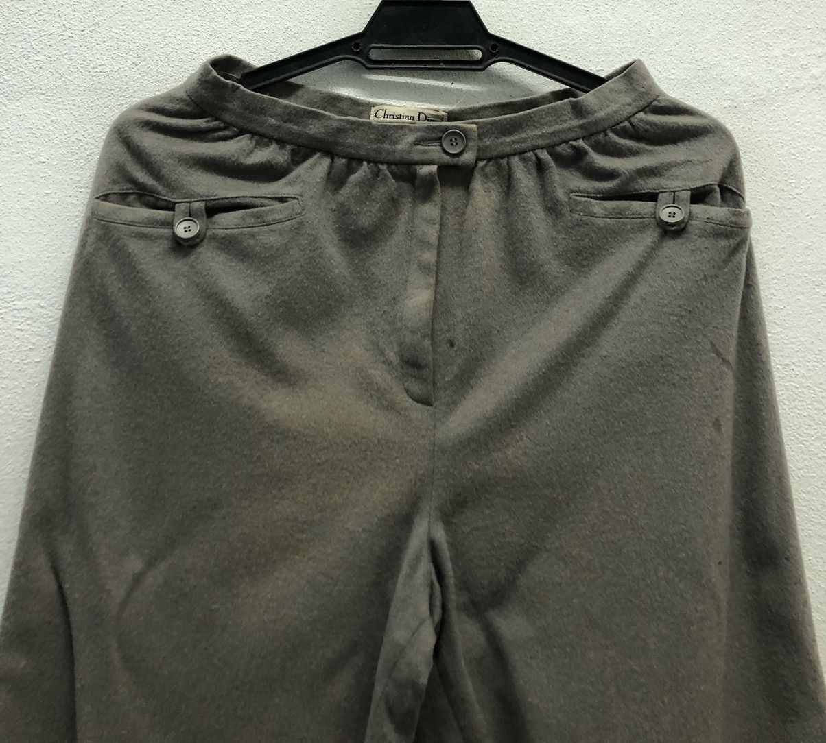 Christian Dior Monsieur Vintage Christian Dior Tricotd Et Coordonnes Wool Pants Size 25" / US 0 / IT 36 - 3 Thumbnail