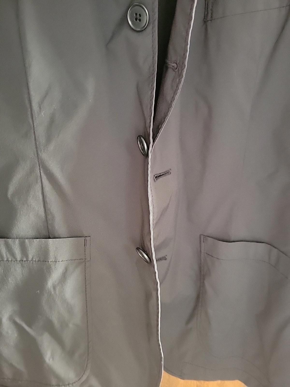 Muji Muji Mens Nylon Chore Workwear Jacket Size M Black Rrp £89 Size US M / EU 48-50 / 2 - 5 Thumbnail
