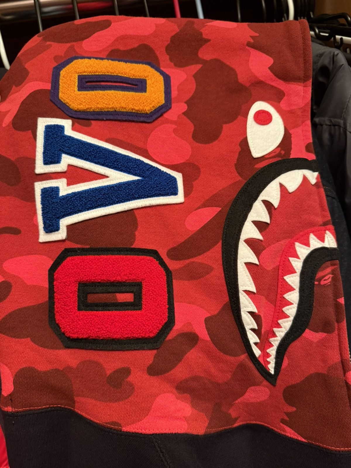 Bape × October's Very Own Bape x OVO Shark Full Zip Hoodie Size US XXL / EU 58 / 5 - 1 Thumbnail