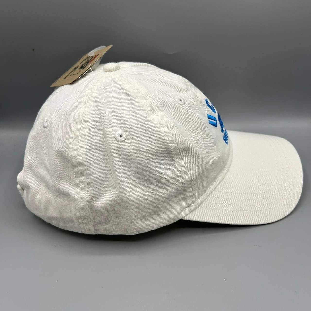 The Game Vintage UCLA Bruins Hat Men White NCAA Strap Back Cap Cotton Size ONE SIZE - 7 Thumbnail