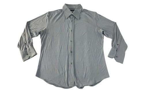 Gucci 90s Gucci Italy Minimalist Button Up Shirt 2/3 Sleeve Size L / US 10 / IT 46 - 1 Thumbnail