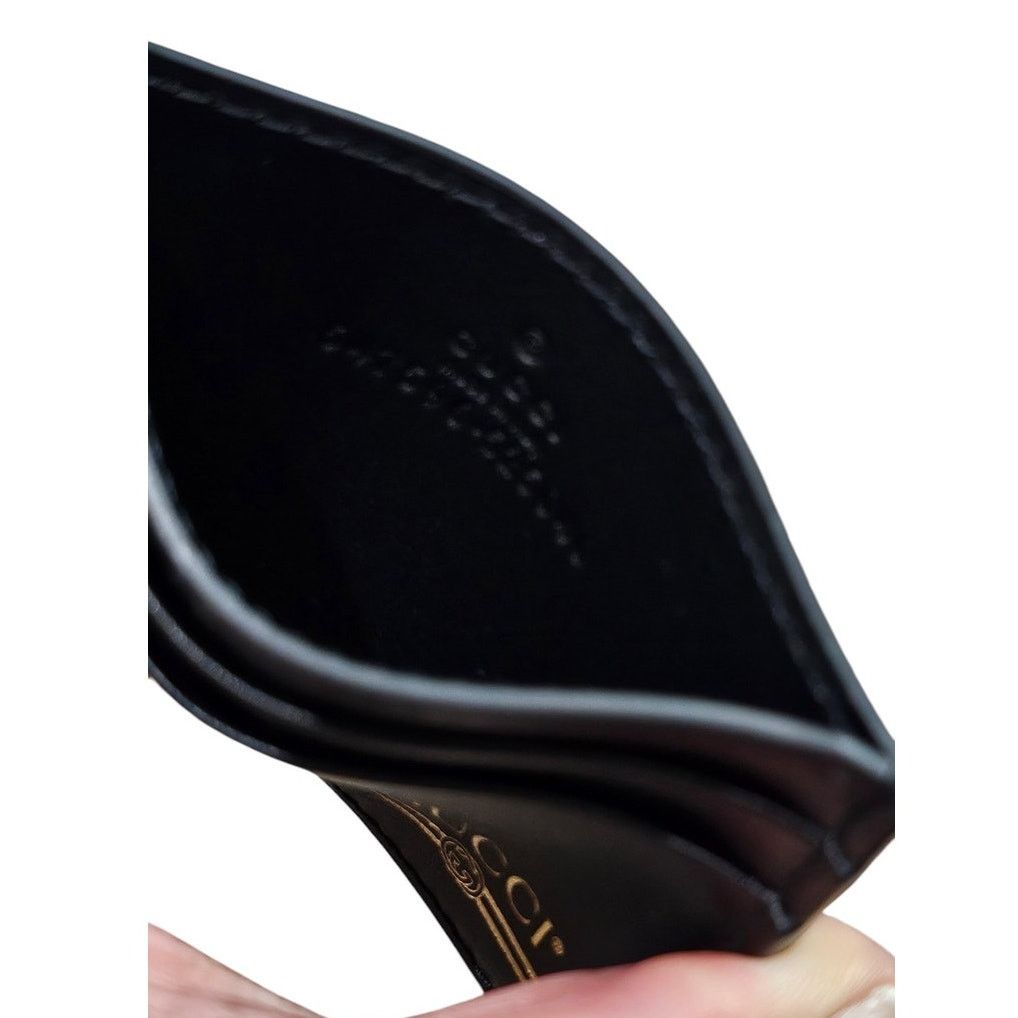 Gucci Gucci Leather Card Holder Size ONE SIZE - 10 Thumbnail