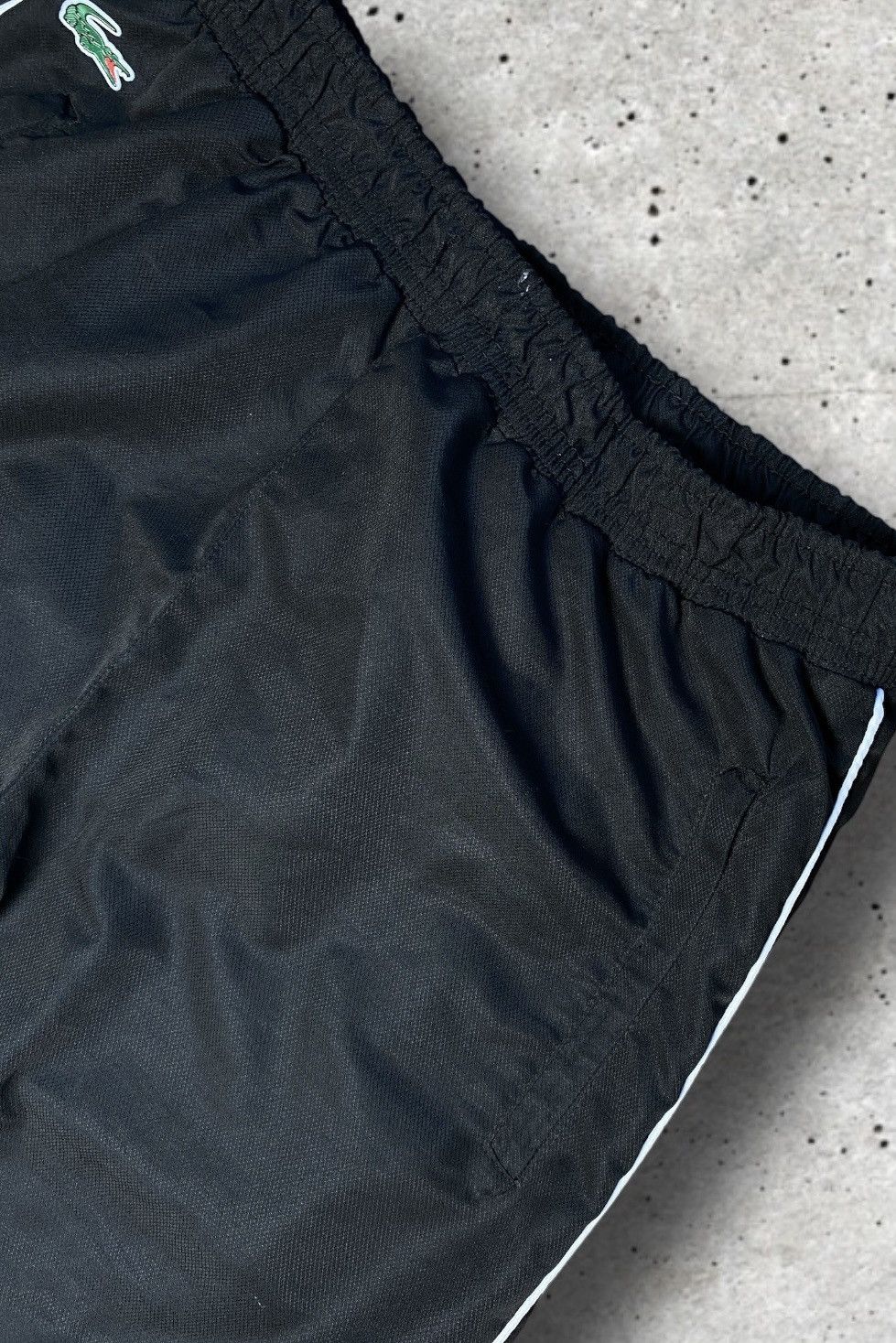 Lacoste Lacoste Vintage Track Pants XL Black Schwarz Men‘s Size US 42 / EU 58 - 5 Thumbnail