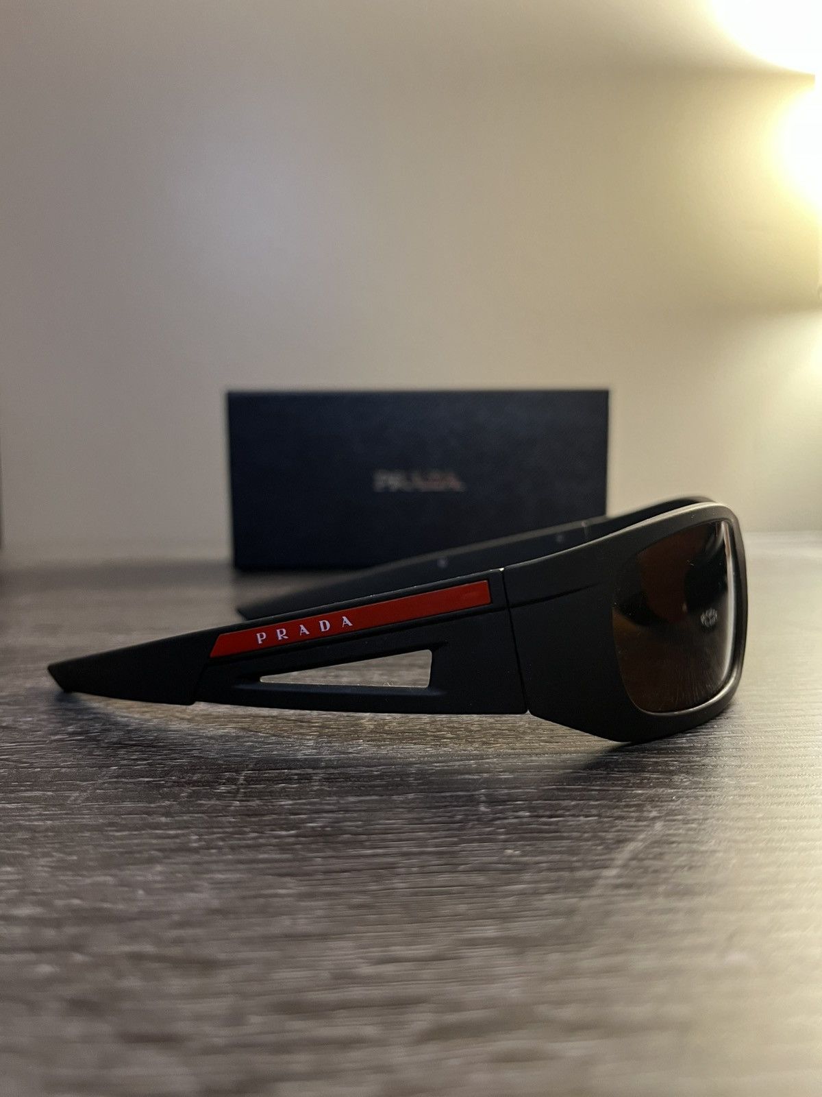 Prada Prada Red Tab Sunglasses Size ONE SIZE - 3 Thumbnail