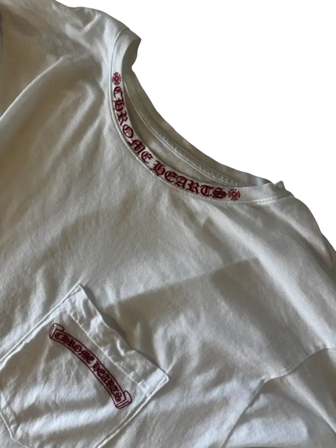 Chrome Hearts Bergdorf Goodman Neckscript Longsleeve T-Shirt Size US L / EU 52-54 / 3 - 3 Thumbnail