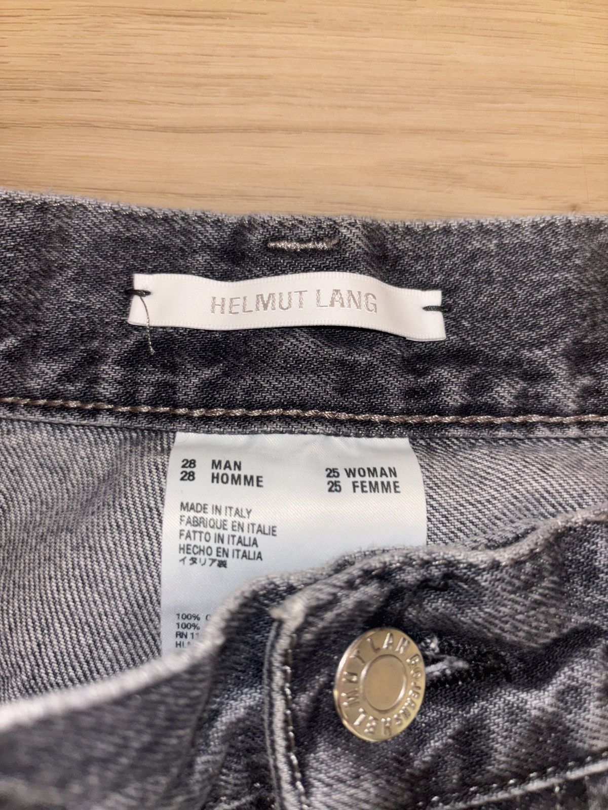 Helmut Lang Helmut Lang Jeans Size 28" / US 6 / IT 42 - 4 Thumbnail