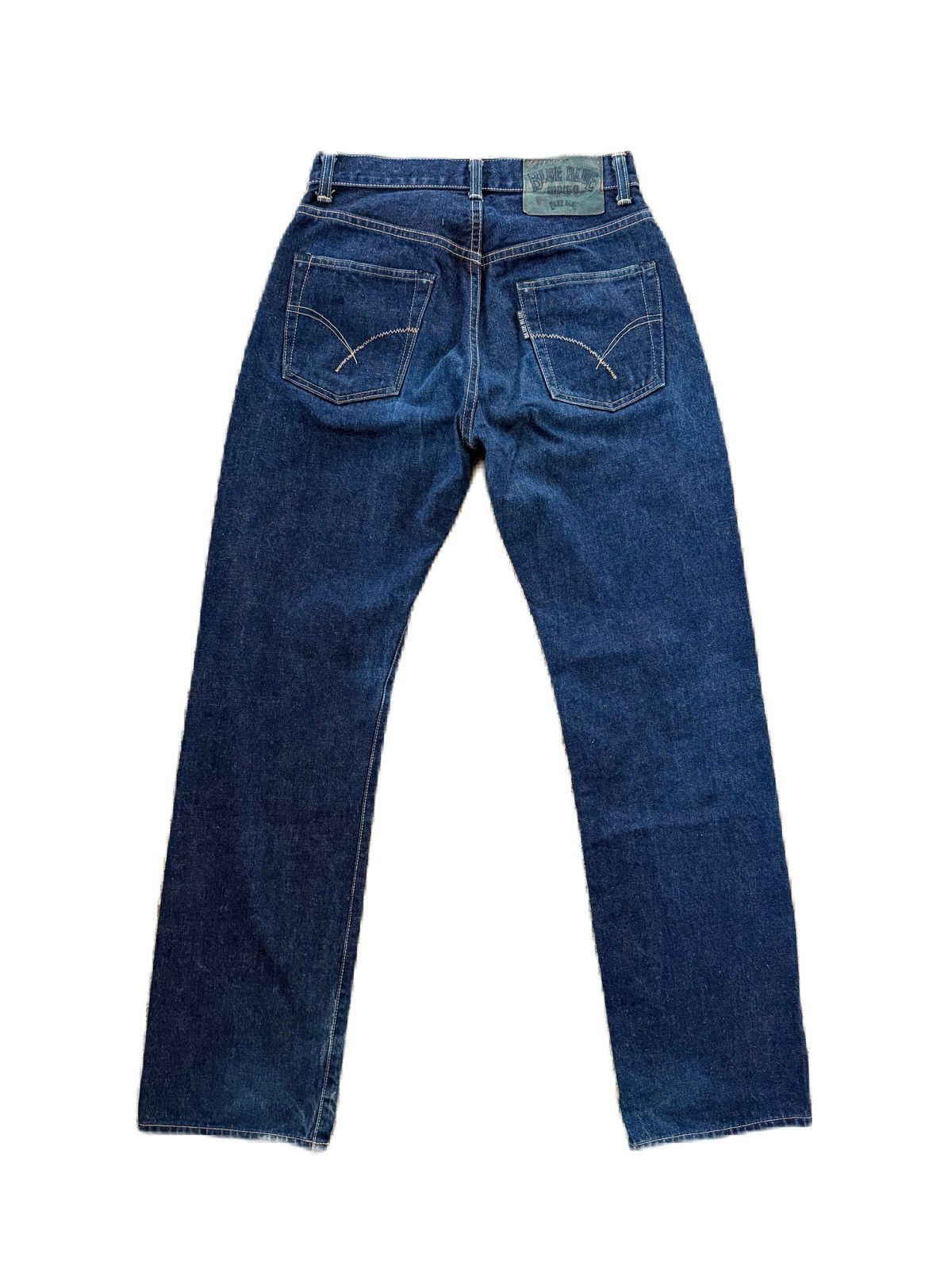 Blue Blue Japan INDIGO BLUE-BLUE JAPAN SELVEDGE DENIM MADE IN JAPAN + TEE Size US 30 / EU 46 - 6 Thumbnail