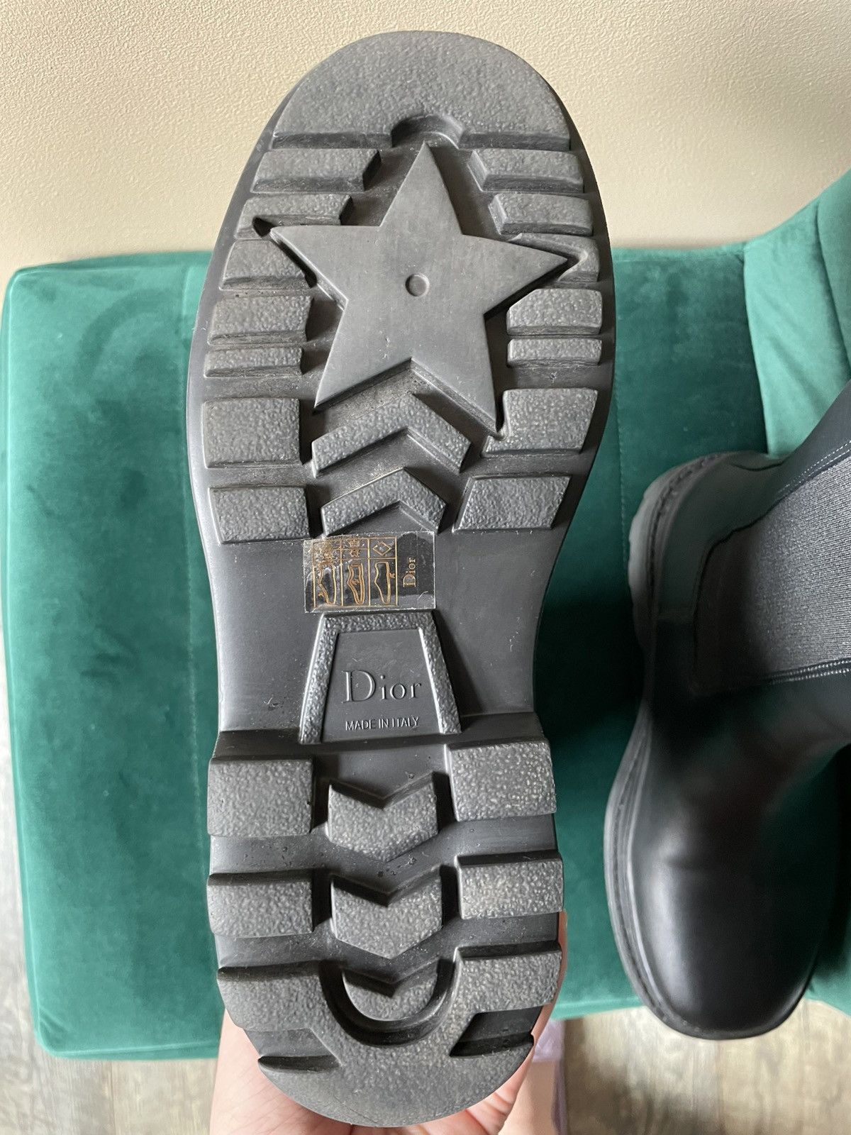 Dior Christian Dior Trial Boots - Black leather - Size EU 38.5 Size US 7.5 / IT 37.5 - 5 Thumbnail