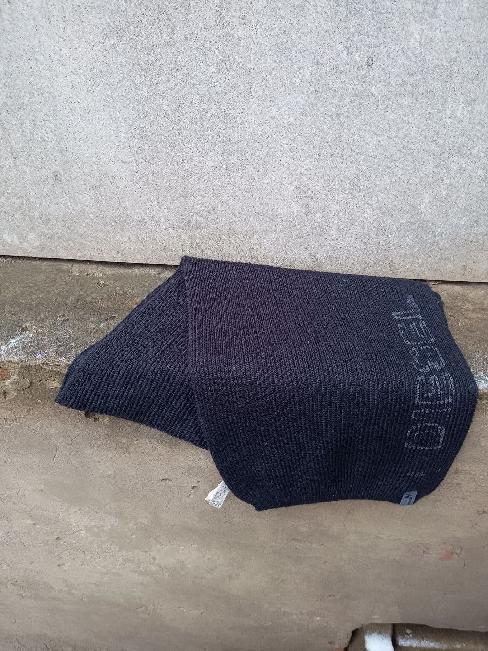 Diesel Diesel vintage y2k black scarf Size ONE SIZE - 6 Thumbnail