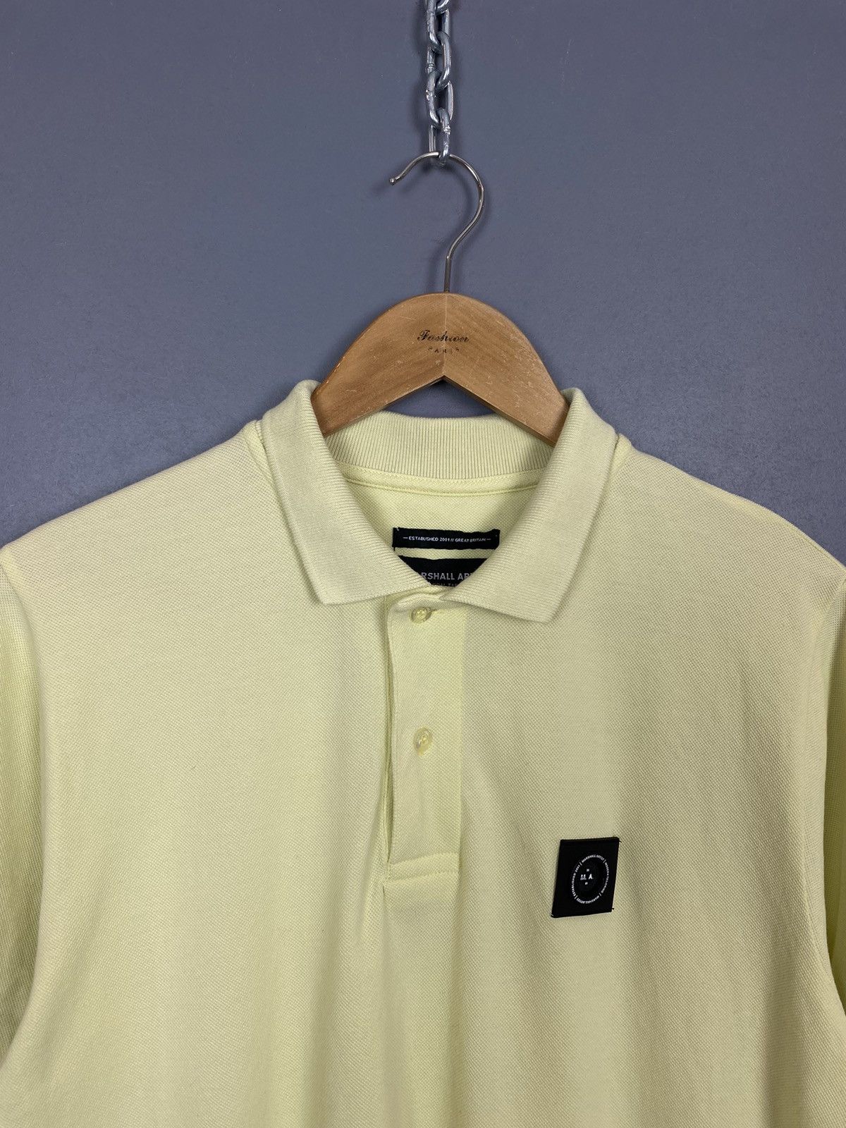 Marshall Artist Marshall Artist Short Sleeve Polo Shirt Men’s Size M Yellow Size US M / EU 48-50 / 2 - 2 Thumbnail