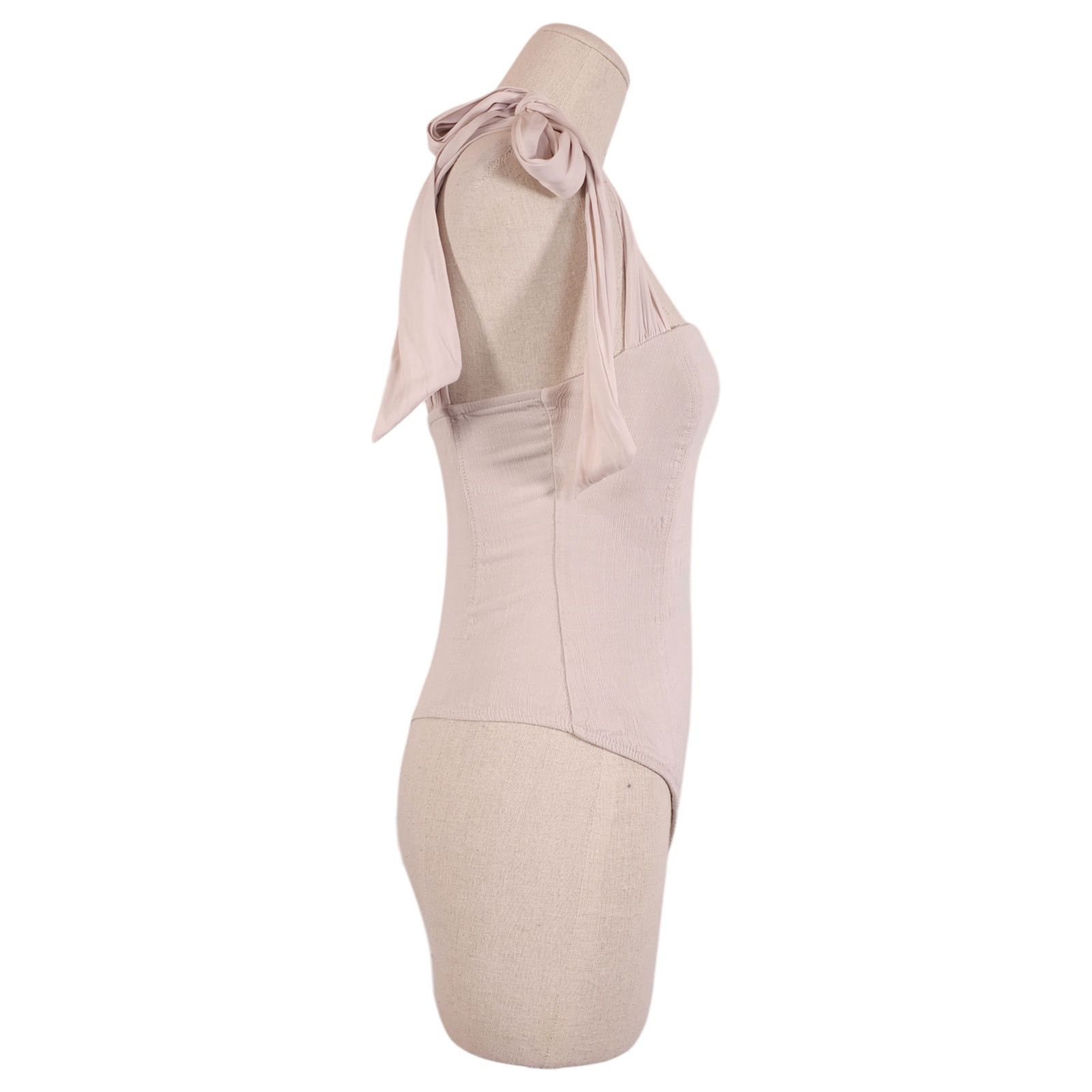 Free People Free People Lola Bodysuit Harvest Moon Beige Sz Small Size S / US 4 / IT 40 - 4 Thumbnail