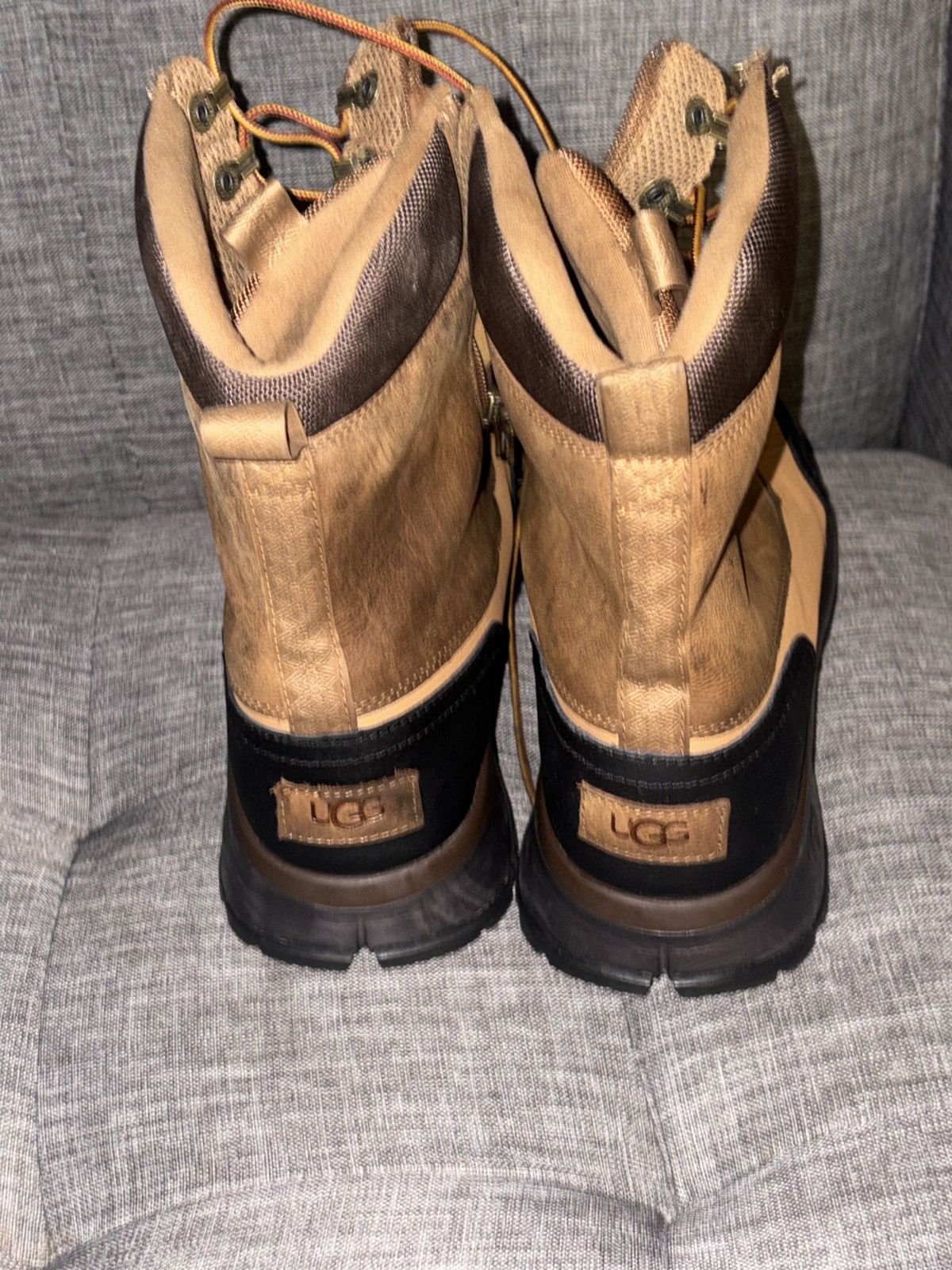 Ugg Men's Ugg Emmett Duck Boot Hi Chestnut Size US 11.5 / EU 44-45 - 3 Thumbnail