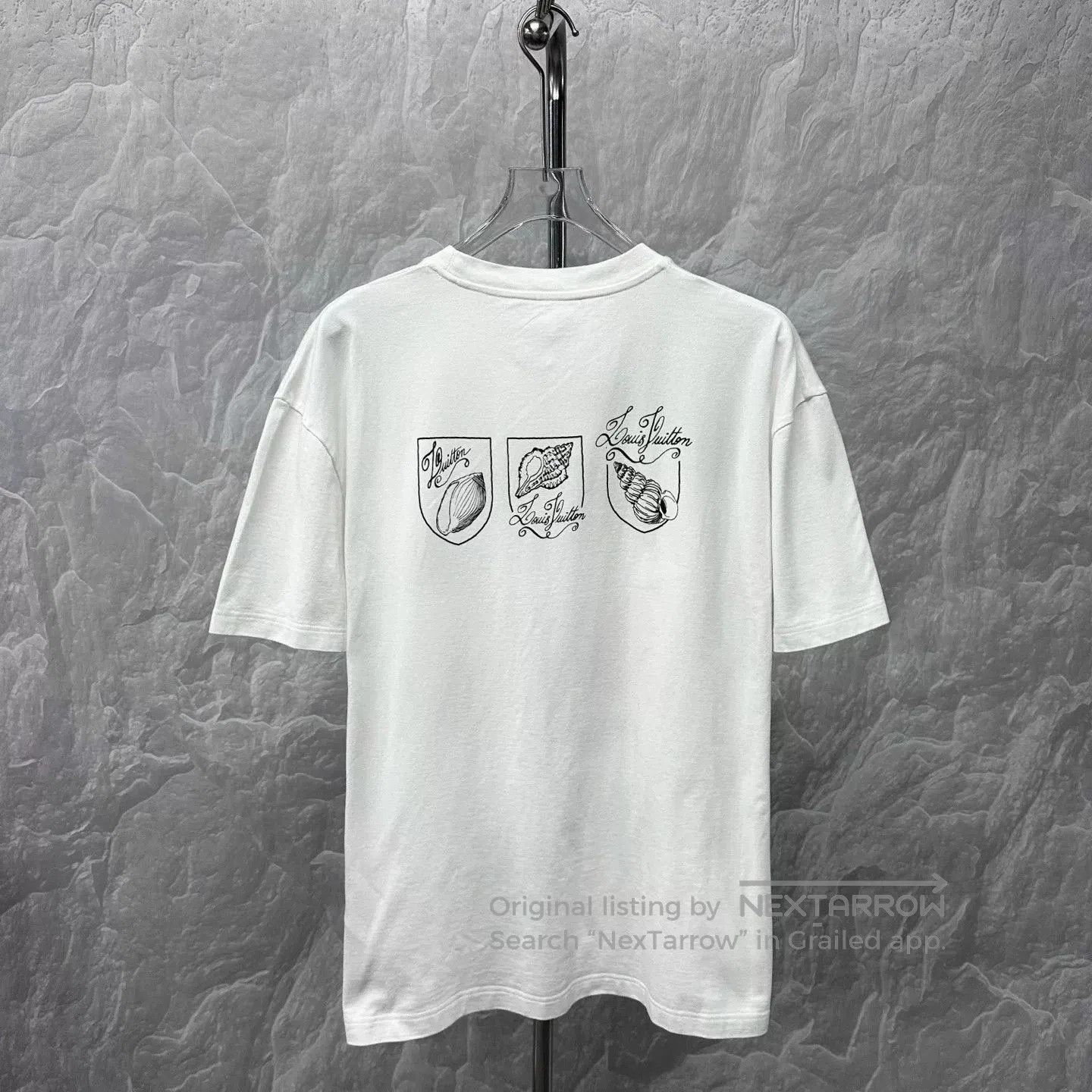 Louis Vuitton louis vuitton fw24 shell embroidery t-shirt. Size L / US 10 / IT 46 - 4 Thumbnail