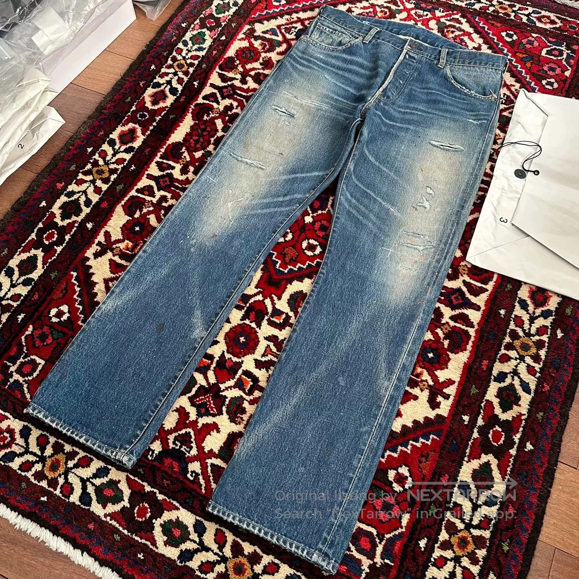 Visvim visvim journeyman d27 denim jeans w34l3. Size US 34 / EU 50 - 3 Thumbnail