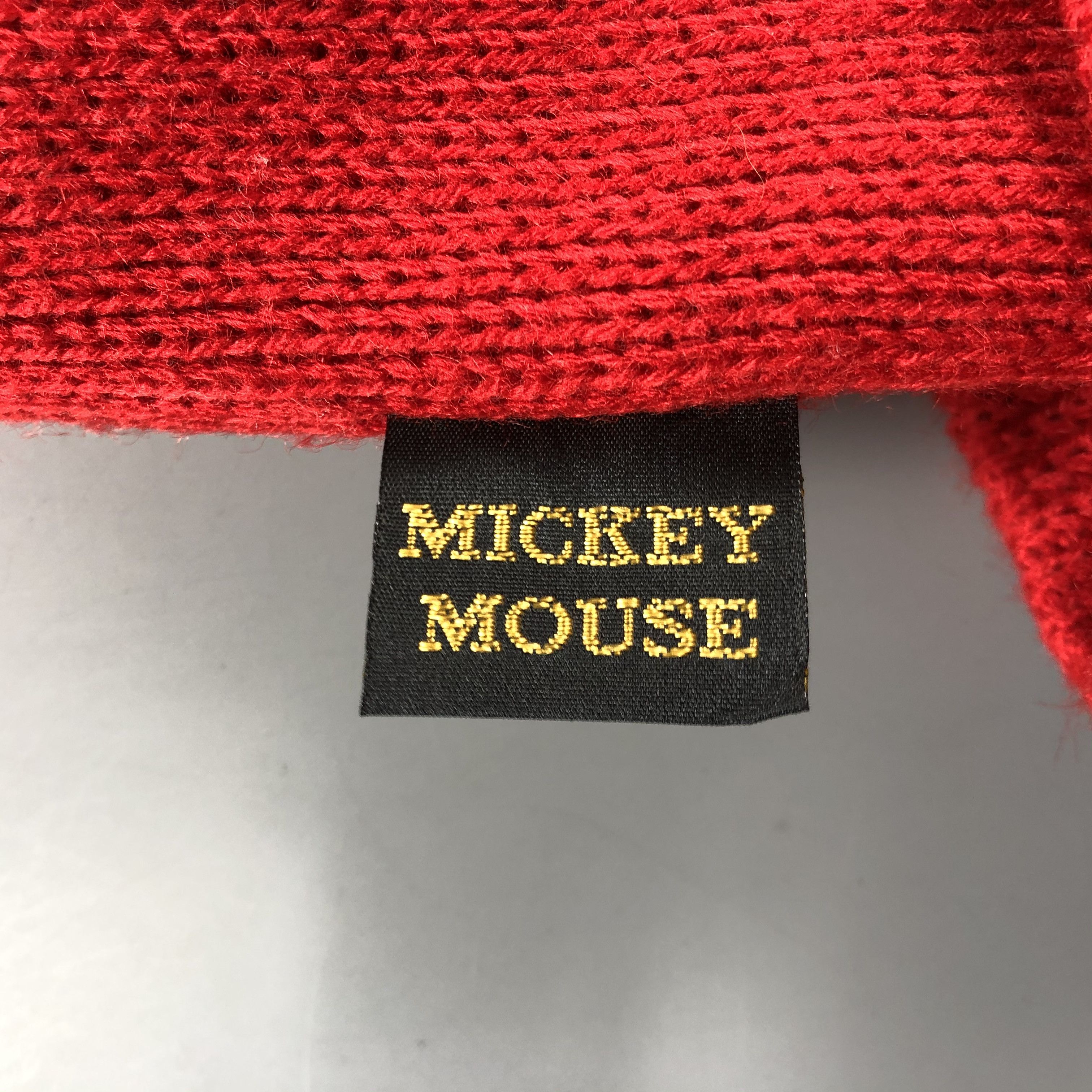 Mickey Mouse × Vintage Mickey Mouse Bobble Beanie Snow Hat Snow Cap -D263 Size ONE SIZE - 6 Thumbnail