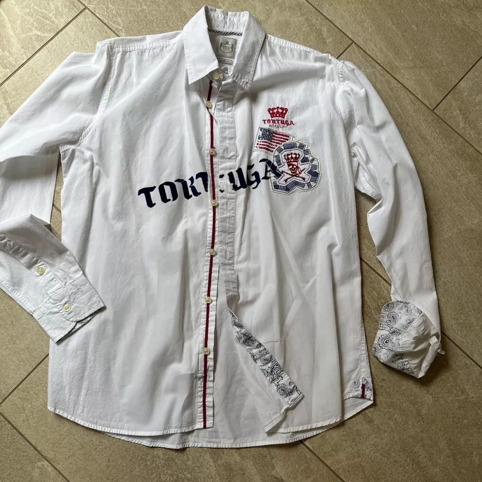 Other Tortuga Academy men's L/S button down shirt Brand New Size US M / EU 48-50 / 2 - 1 Thumbnail