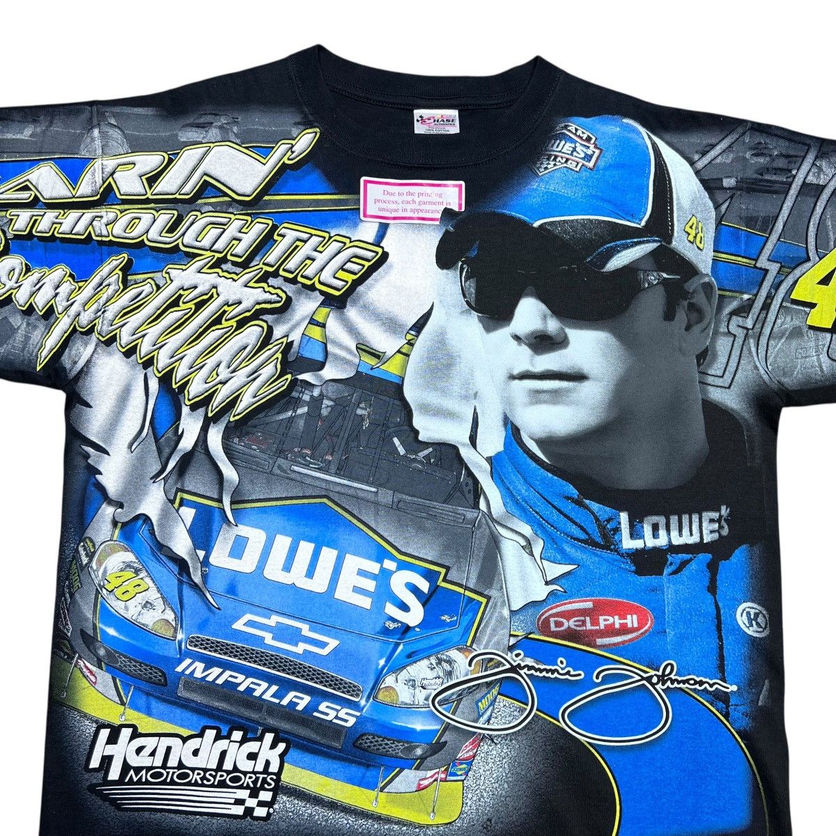 Chase Authentics 08 NASCAR Jimmie Johnson Chase Authentics All Over Print Tee Size US L / EU 52-54 / 3 - 4 Thumbnail