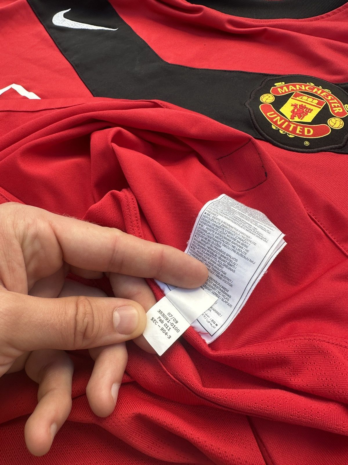 Nike Vintage Nike Manchester United Soccer Jersey Blokecore XL Size US XL / EU 56 / 4 - 6 Thumbnail