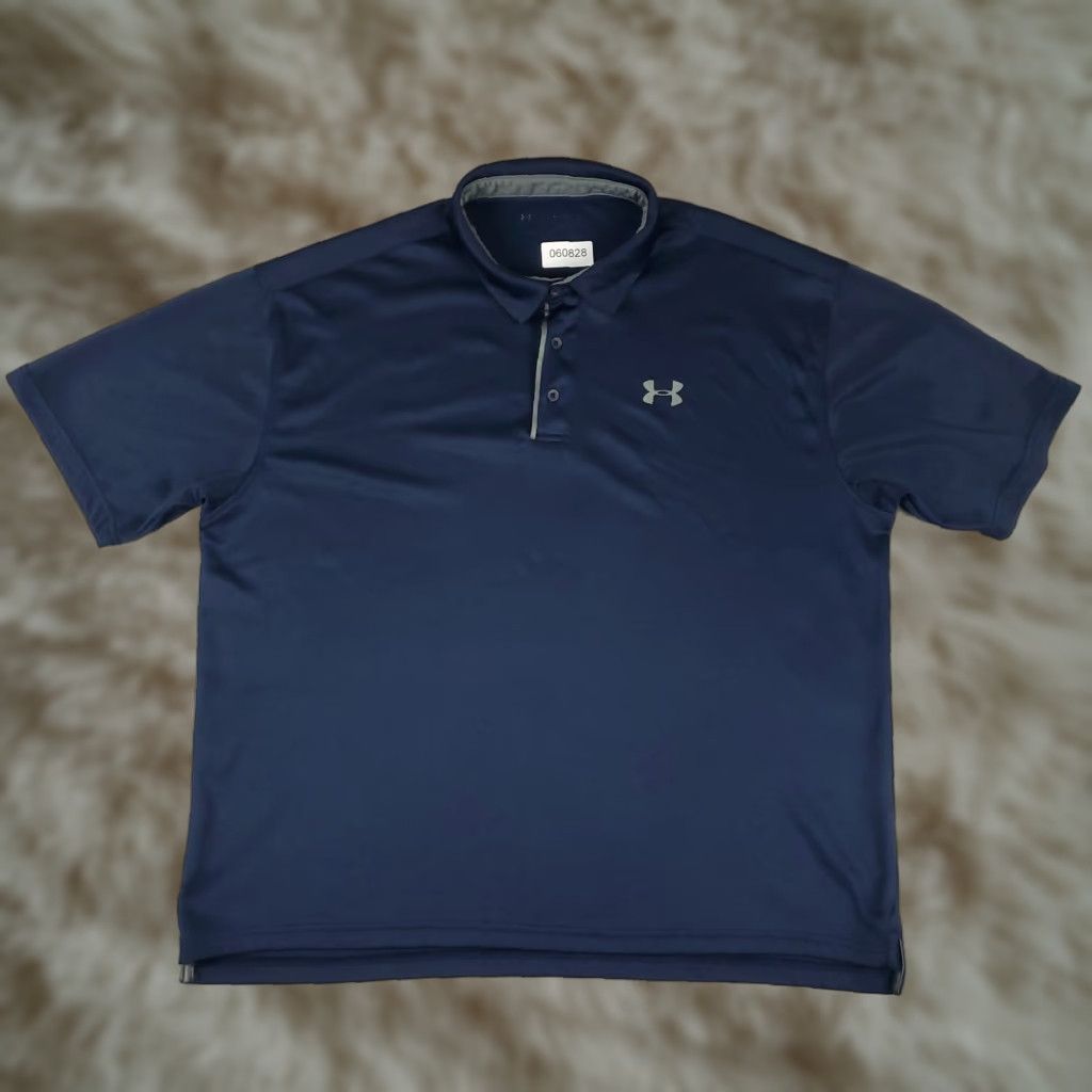 Under Armour Under Armour Polo Shirt Mens Size 2XL Blue Golf Casual Short Sleeve Polo Shirt Under Armour Mens Size 2XL Blue Golf Casual Short Sleeve Polo Shirt Size US XXL / EU 58 / 5 - 1 Thumbnail