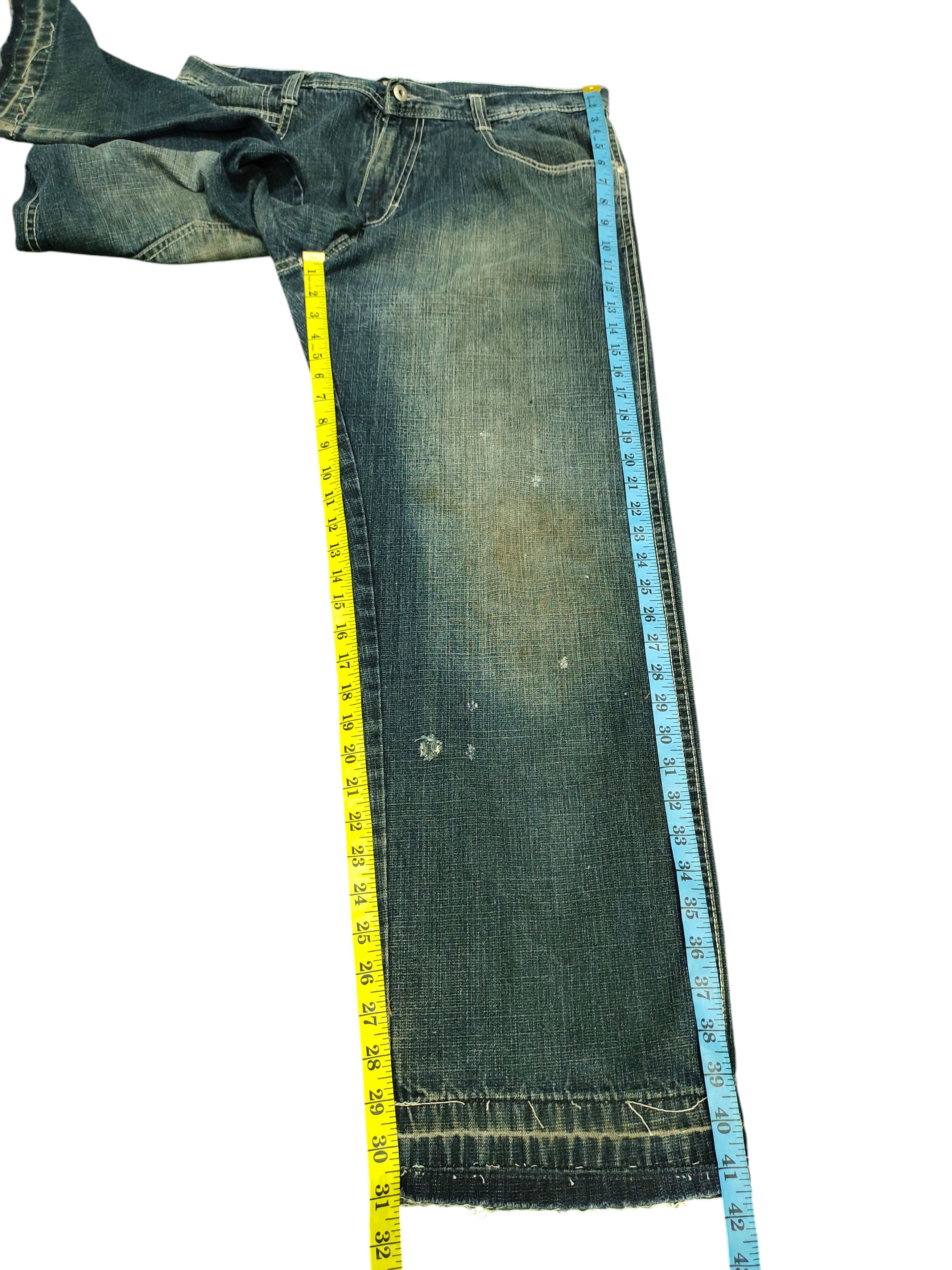 Southpole Baggy Jeans Southpole Clawmark Distress Denim Wide Leg Size US 36 / EU 52 - 15 Thumbnail