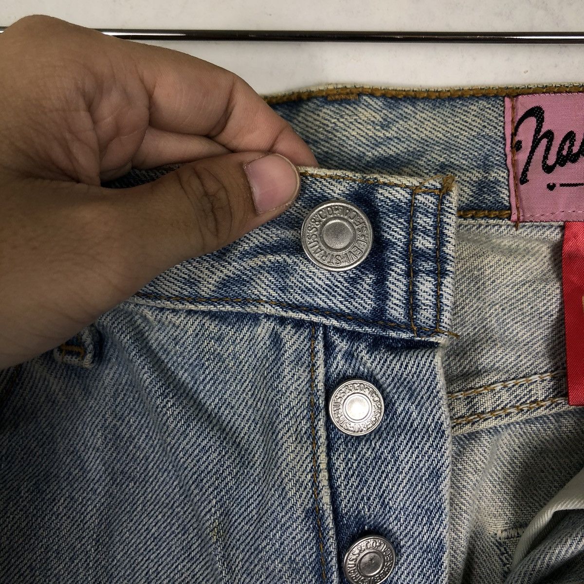 Levi's 🔥RARE VINTGE MINI SKIRT LEVI’S USA DENIM Size 28" / US 6 / IT 42 - 10 Thumbnail