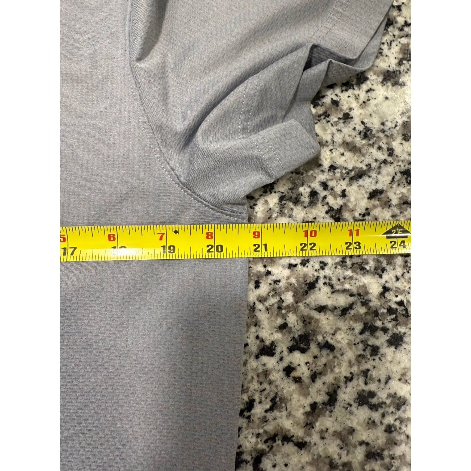 J.Lindeberg J.Lindeberg Mens Golf Shirt M Gray Regular Fit Short Sleeve Polo with Pockets Size US M / EU 48-50 / 2 - 4 Thumbnail