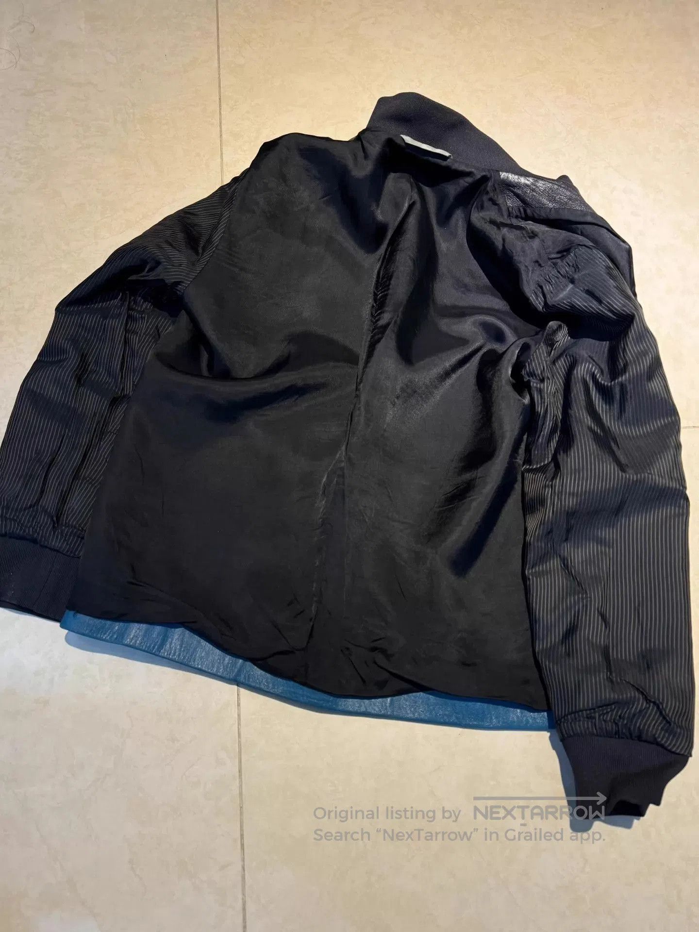 Dior Color Block Leather Bomber Jacket. Size US S / EU 44-46 / 1 - 5 Thumbnail
