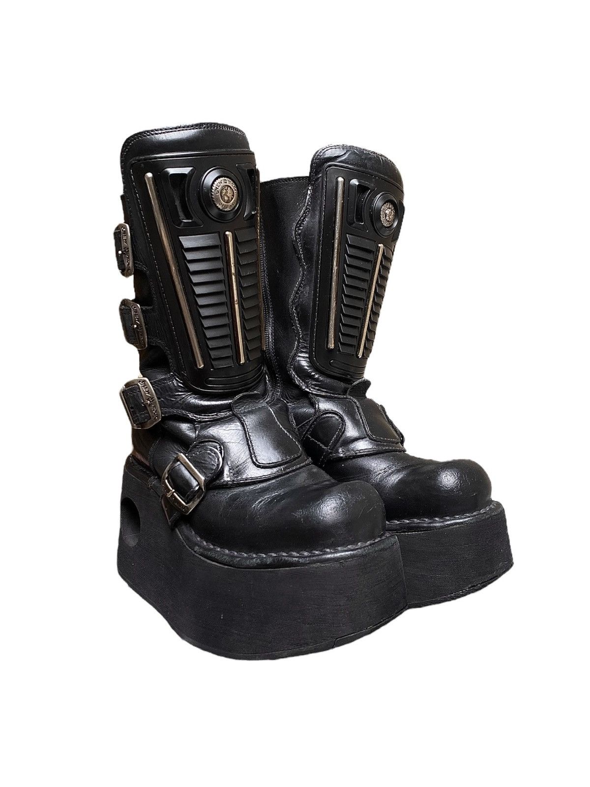 Avant Garde New Rock Vintage Vintage New Rock neptuno platform boots Size 37 Grailed