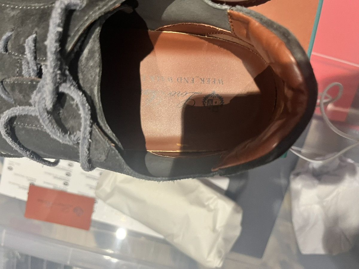 Loro Piana Loro Piana dark grey / black weekend walk uk 8 eu 42 Size US 9 / EU 42 - 6 Thumbnail