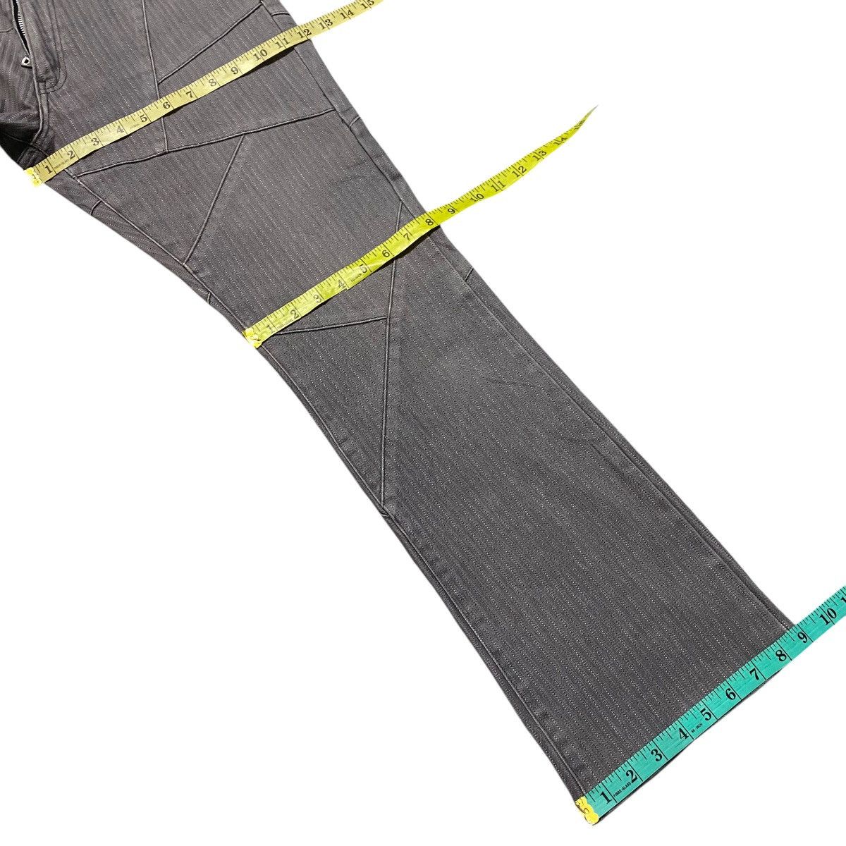 semanticdesign Semantic Design Denim Patchwork Flare Jeans Stretch Size US 30 / EU 46 - 21 Thumbnail