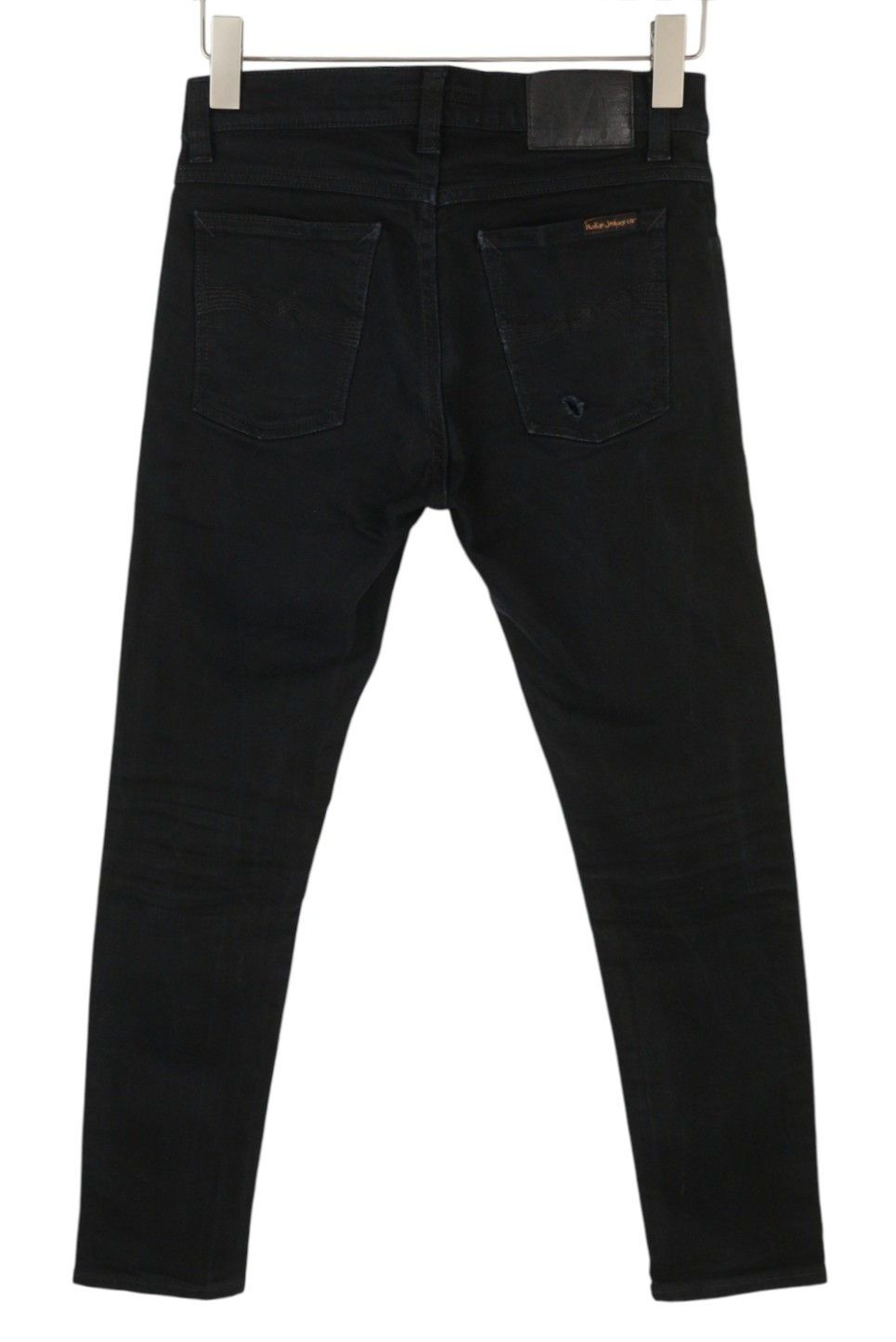 Nudie Jeans TILTED TOR W30/L32 Ever Black Organic Skinny Jeans 86719 Size US 30 / EU 46 - 2 Thumbnail