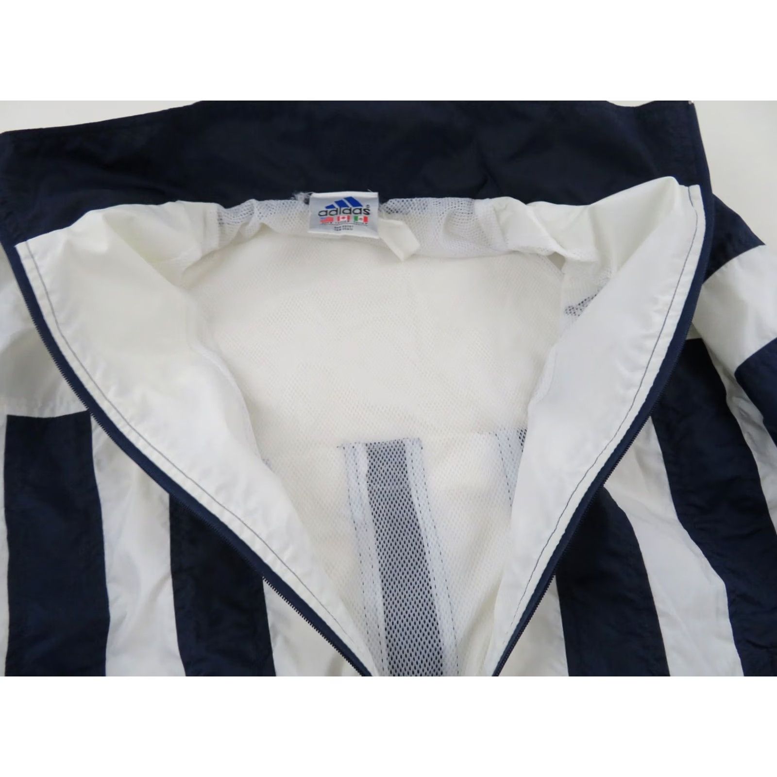 Adidas VINTAGE Adidas Track Jacket Mens Small Oversized 3 Stripe Windbreaker Hip Hop Y2K 90s Sport USA Mens Size US S / EU 44-46 / 1 - 4 Thumbnail