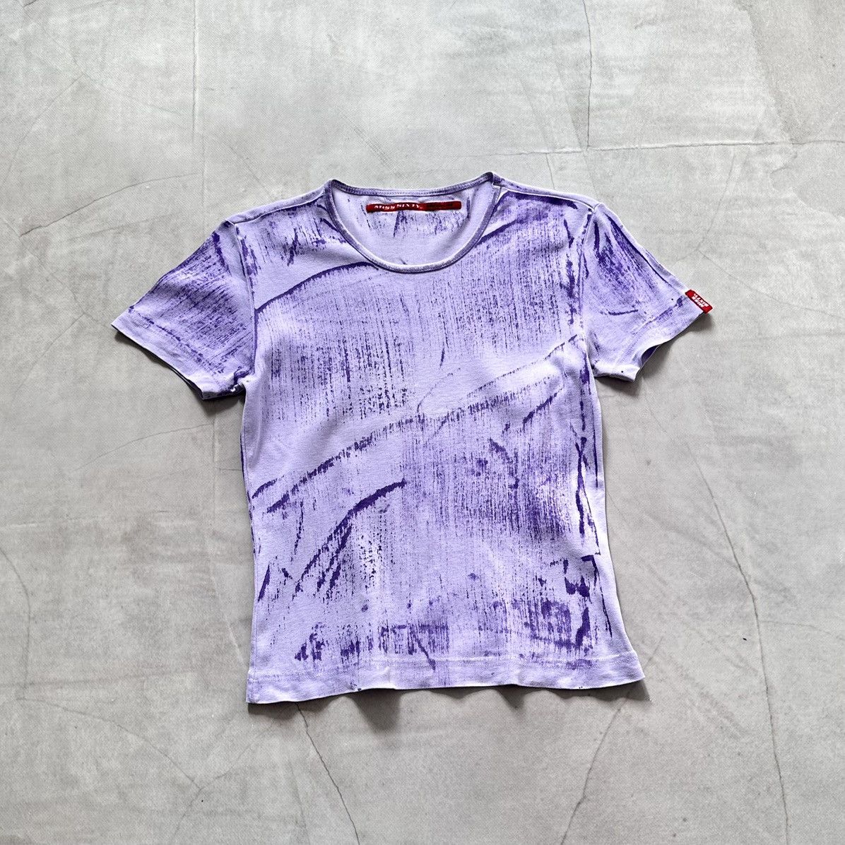 Hysteric Glamour Y2K Miss Sixty Painted Top T Shirt Cop Copine Margiela Style Size M / US 6-8 / IT 42-44 - 1 Thumbnail
