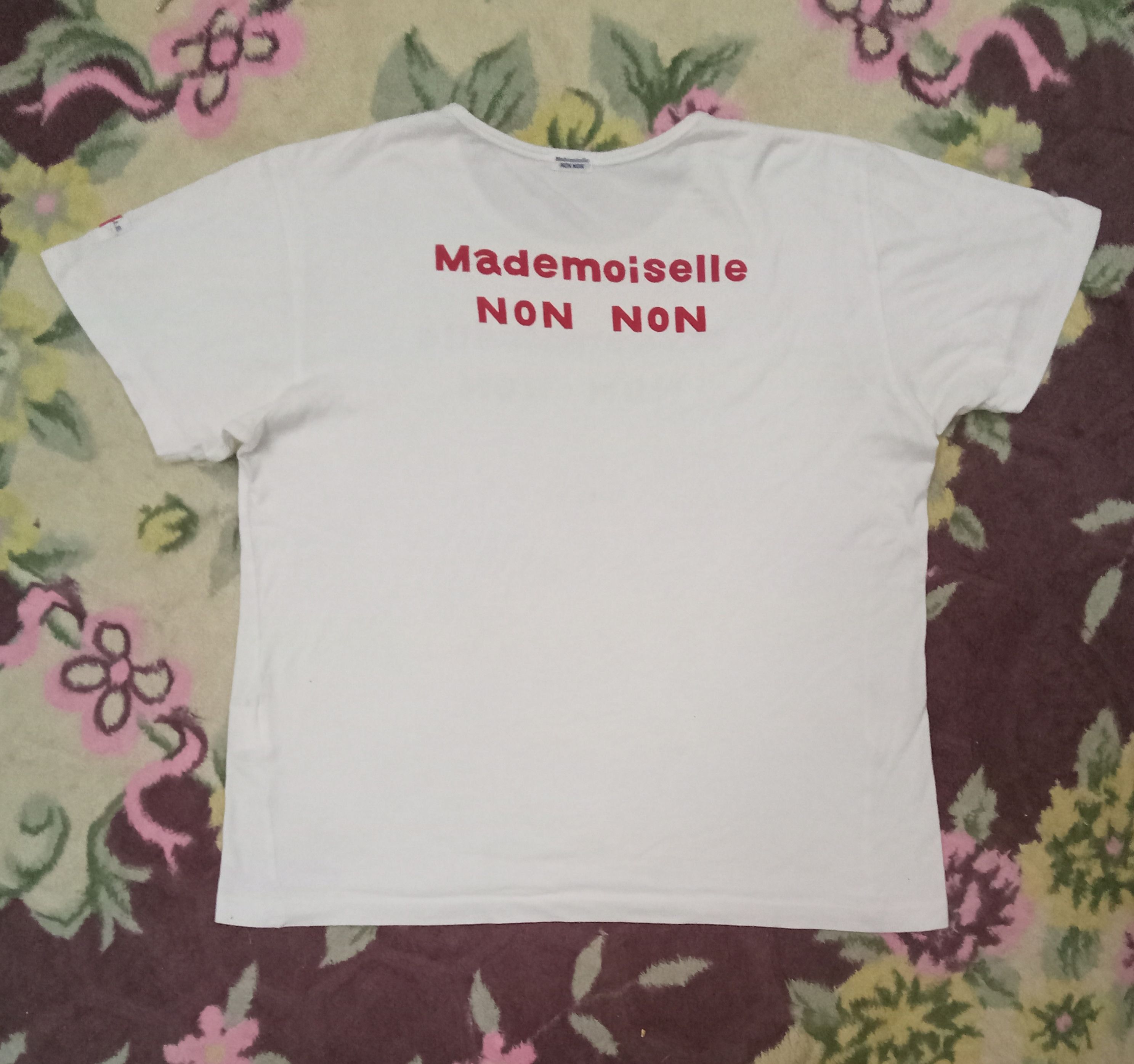Designer × Issey Miyake × Mademoiselle Non Non Mademoiselle Non Non T Shirt Size L / US 10 / IT 46 - 2 Thumbnail