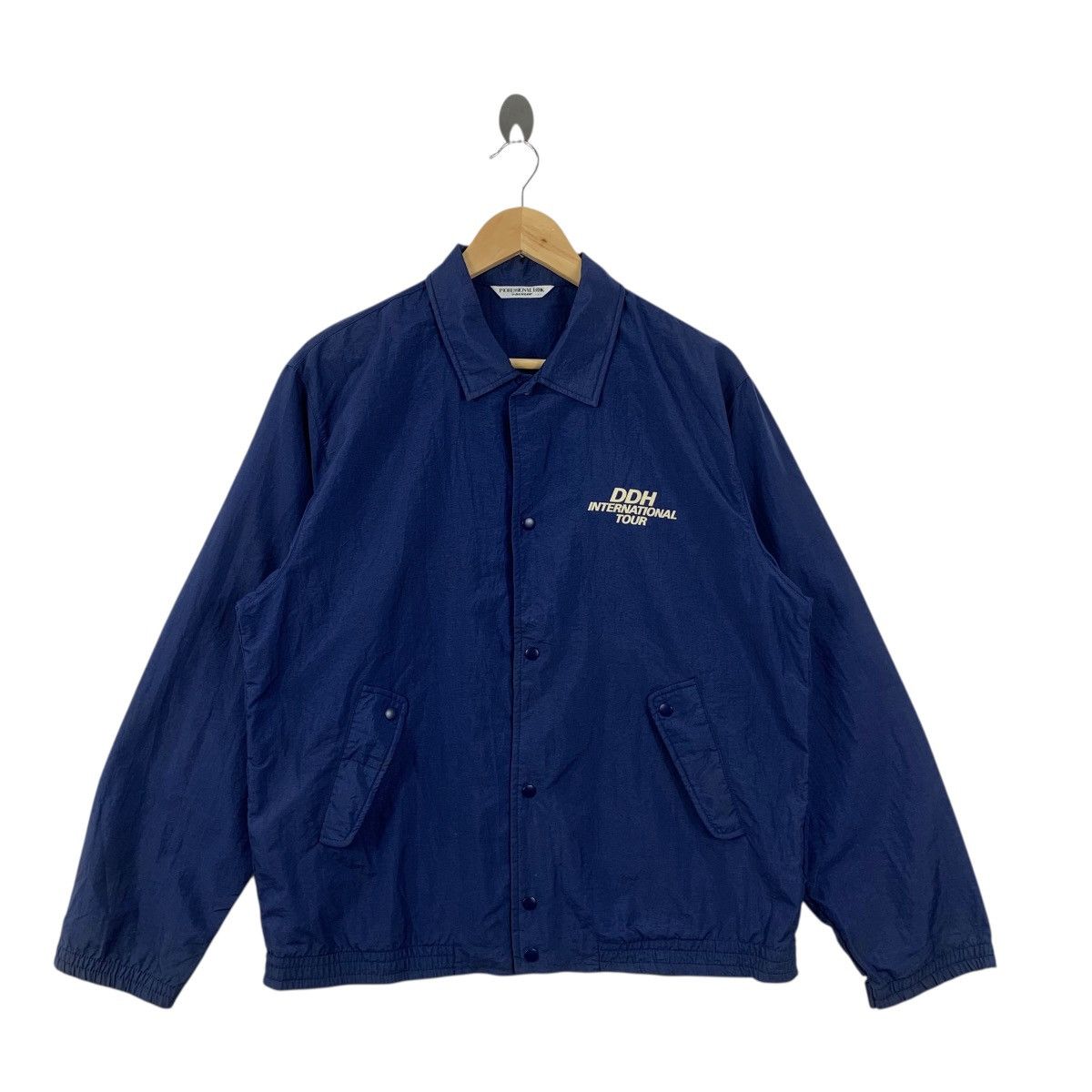 Dunlop Vintage DUNLOP RACING TEAM DDH Tour Jacket Windbreaker Size US L / EU 52-54 / 3 - 4 Thumbnail