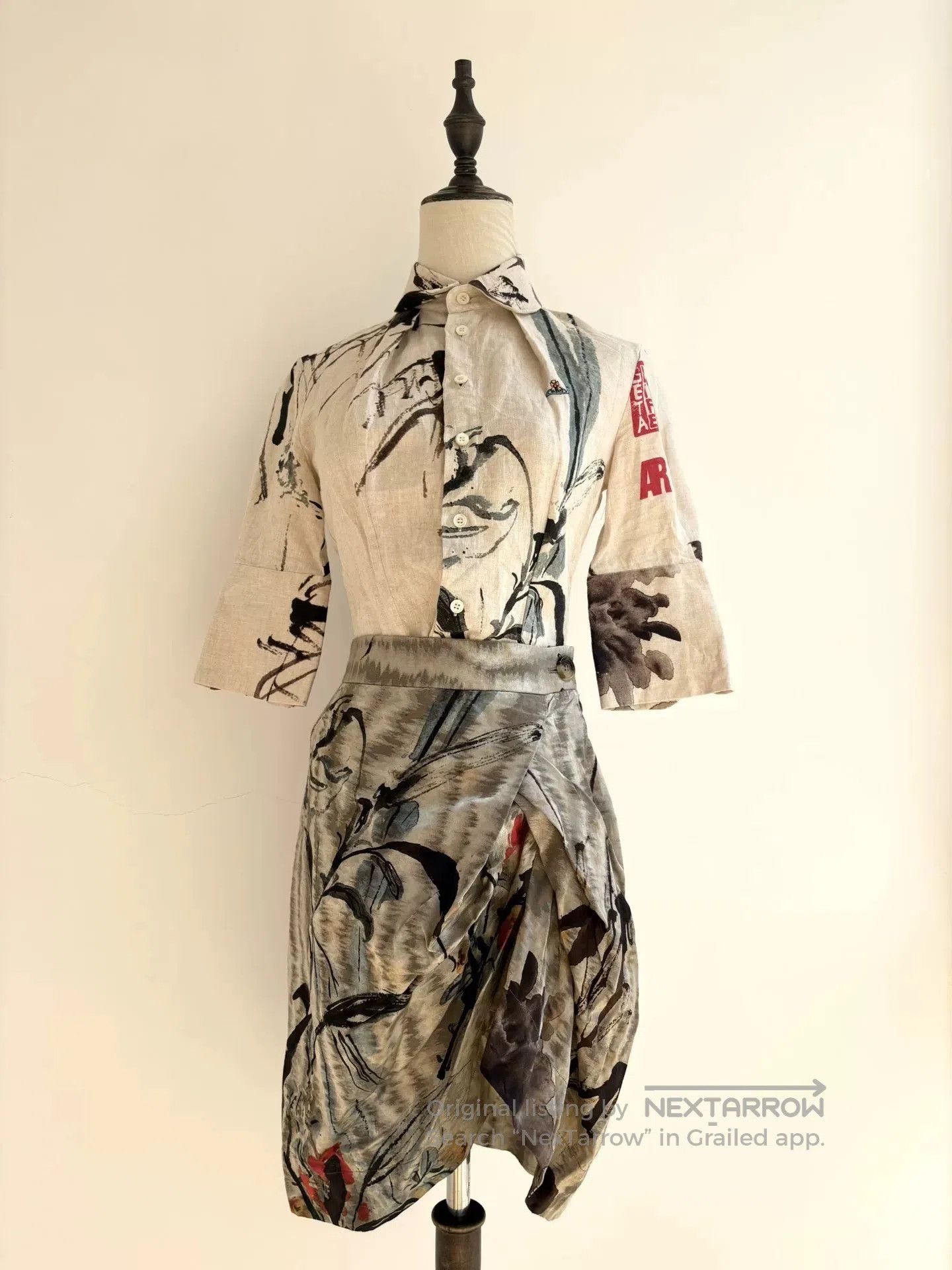 Vivienne Westwood vintage vivienne westwood green top and skirt. Size M / US 6-8 / IT 42-44 - 1 Thumbnail