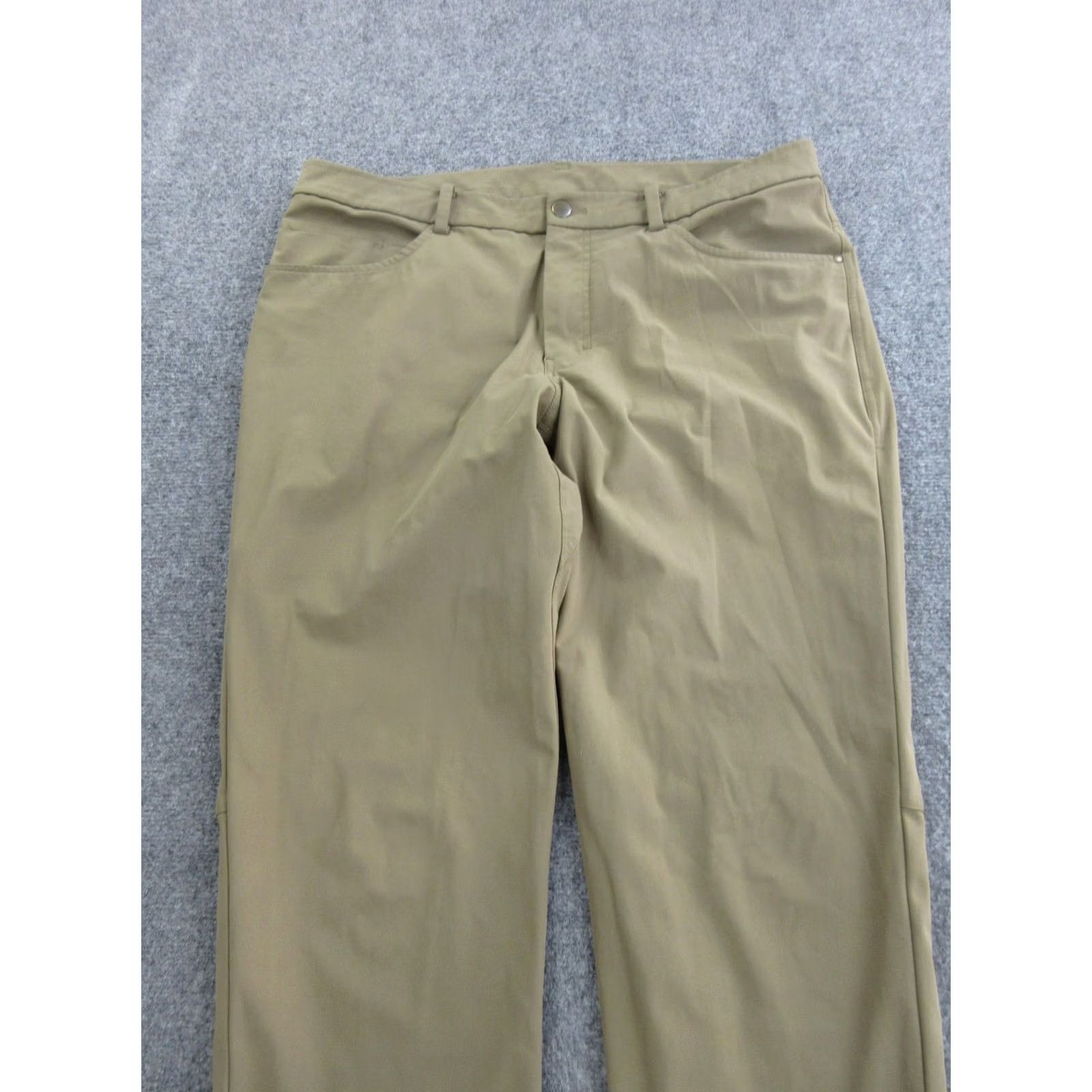 Lululemon Lululemon Pants Mens 36x30 Beige Stretch Chino Golf Casual Straight Leg Travel Size US 36 / EU 52 - 2 Thumbnail