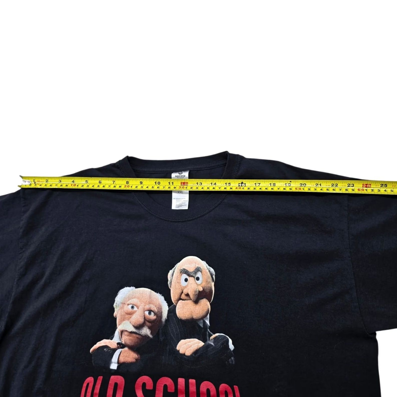 Vintage Nastrovje Potsdam Men's Black Muppets Waldorf Statler XXL Vintage T-Shirt Size US XXL / EU 58 / 5 - 4 Thumbnail