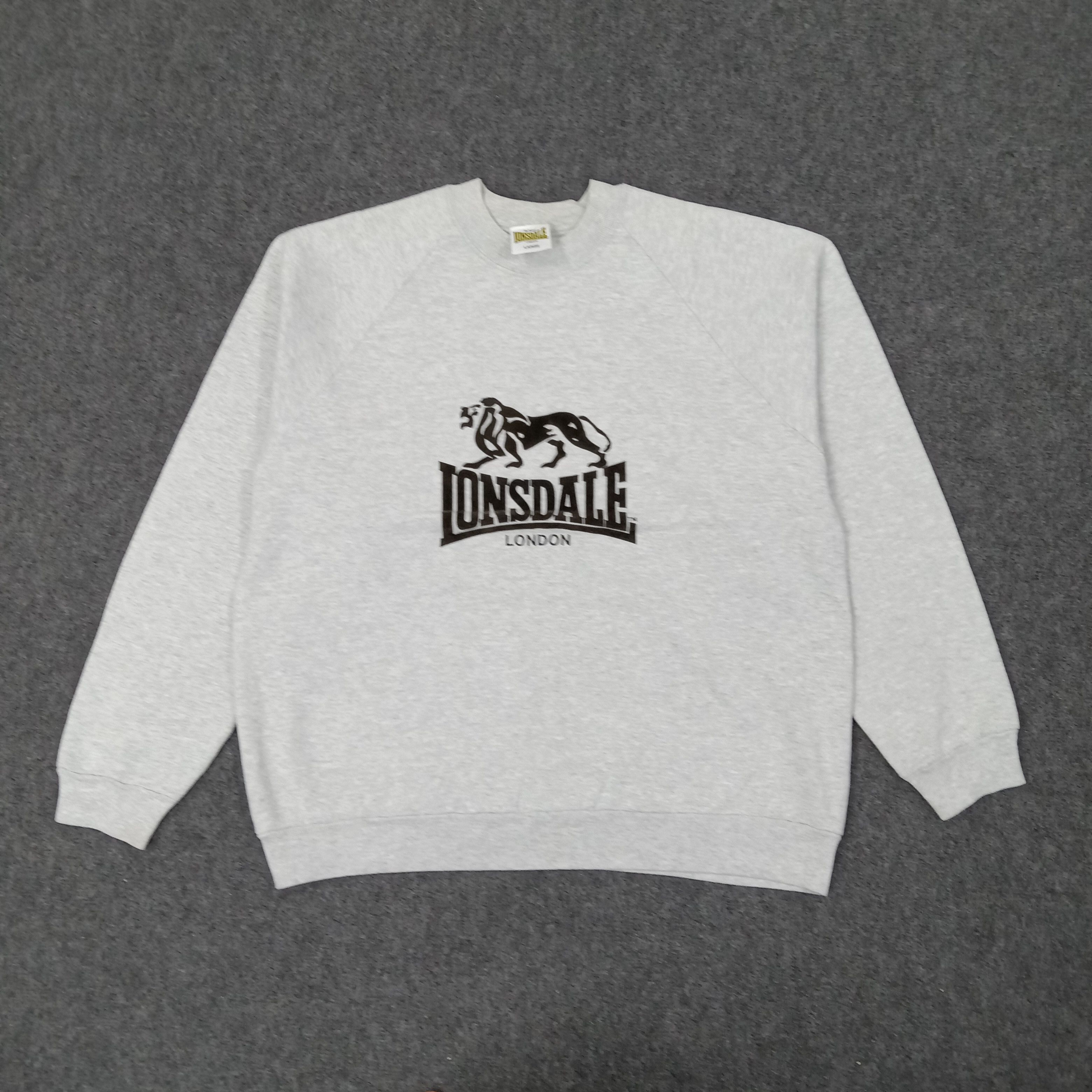Lonsdale Lonsdale London Designer Brand Sweatshirt C241N3 Size US L / EU 52-54 / 3 - 1 Thumbnail