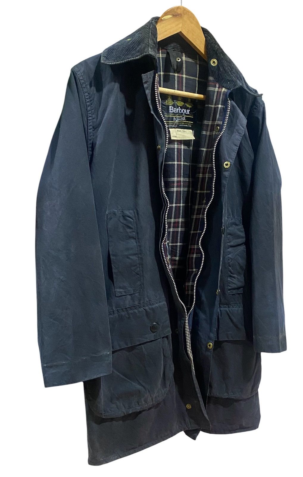 Barbour Barbour Border Waxed Cotton 81cm/32 in Lining Quilted Size US S / EU 44-46 / 1 - 4 Thumbnail