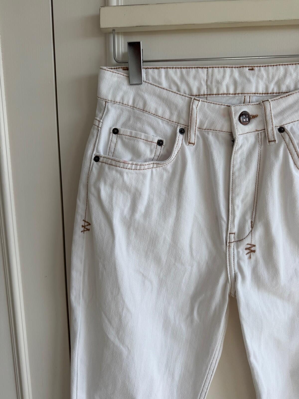 Ksubi new ksubi womens denim jeans nine o sugar rush white 26 8 Size 26" / US 2 / IT 38 - 6 Thumbnail