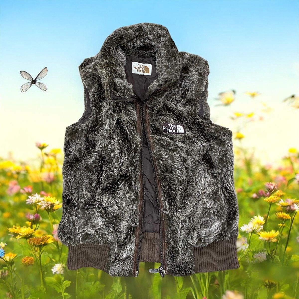 The North Face Vtg The North Face Vest Fleece Jacket Nice STYLE Size US M / EU 48-50 / 2 - 1 Thumbnail